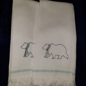 Waffle Kitchen Towels, set of 2